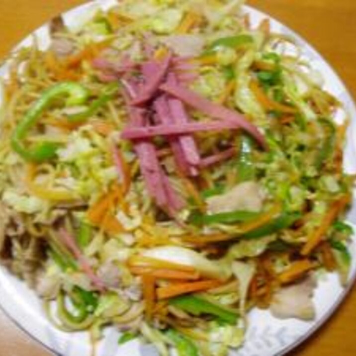 ソース焼きパスタ